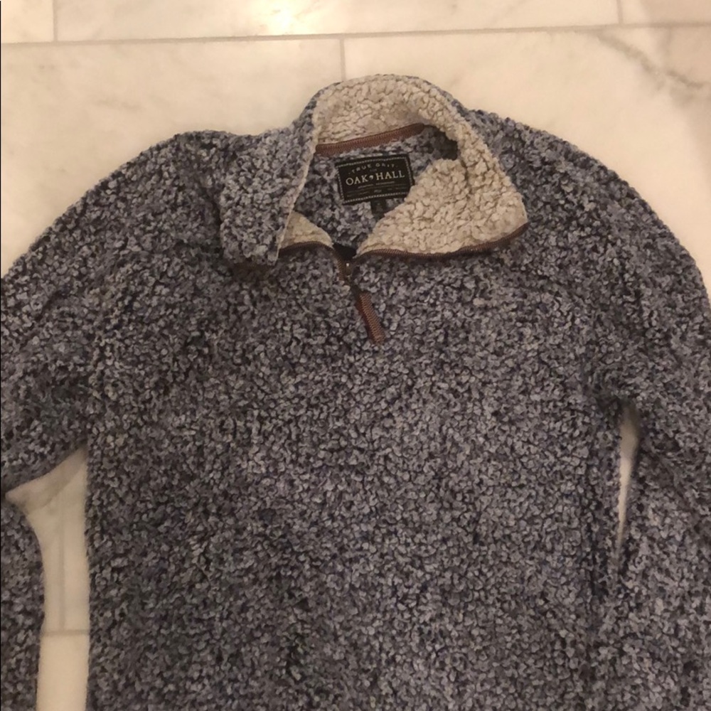 True Grit Frosty Tipped Fleece 1/4 Zip jacket